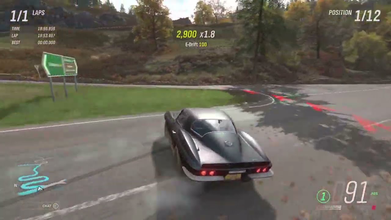 Forza Horizon 4 Gameplay / 1967 Chevrolet Corvette Stingray 427 / 4K