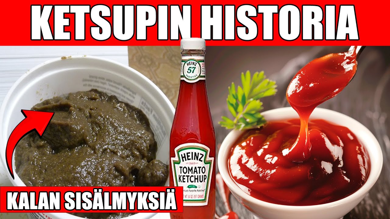 Ketsupin erikoinen historia