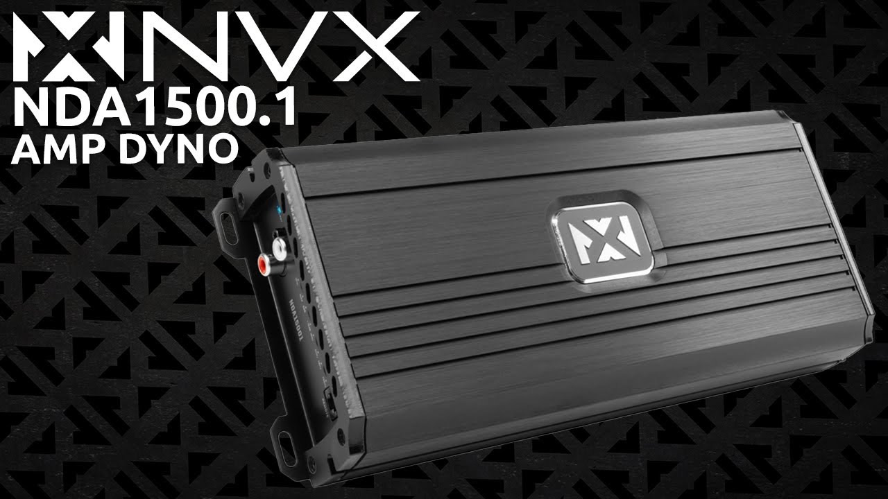 NVX NDA 1500.1 Amplifier Dyno
