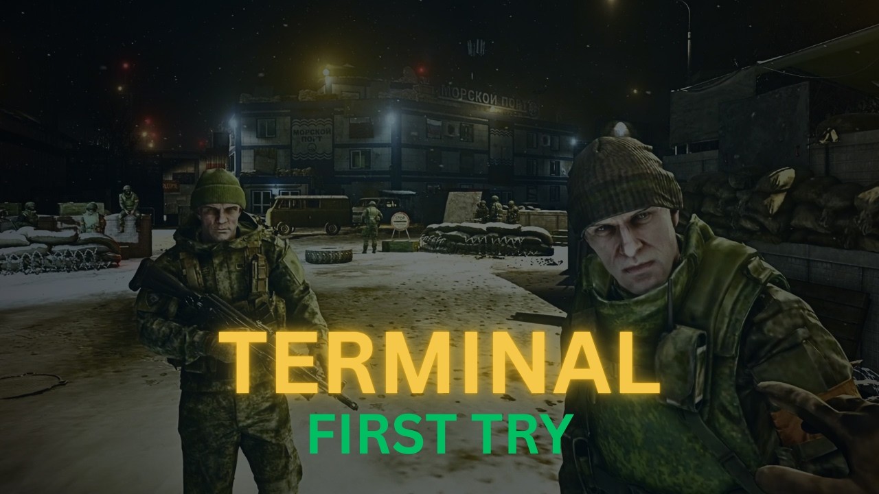I Cleared Terminal FIRST TRY - Escape From Tarkov (Full Run)