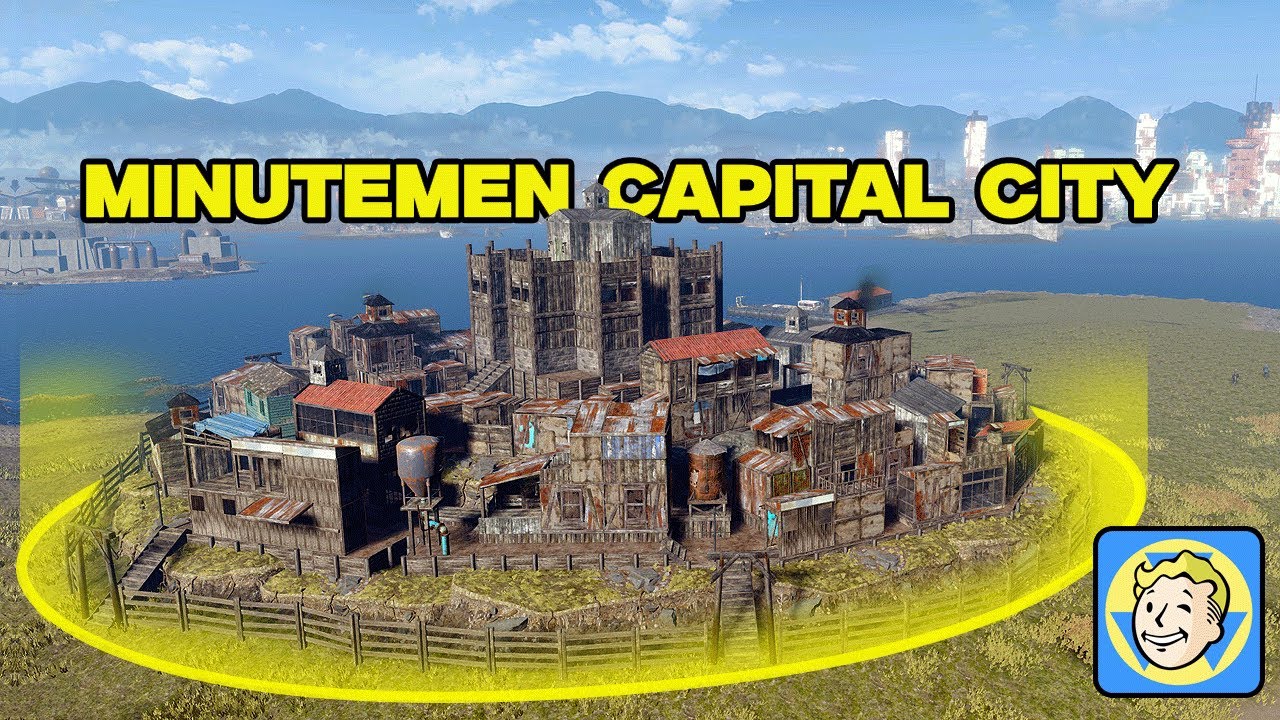 Это не типичное поселение Fallout 4 — постройка города Минитменов