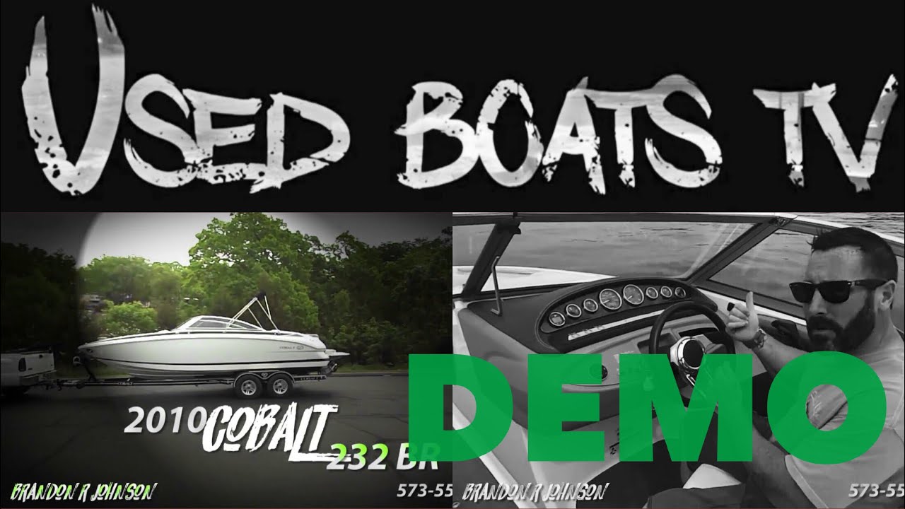 2010 Cobalt 232 Live On Water Video Test Drive Boating Instructional Video Commercial
