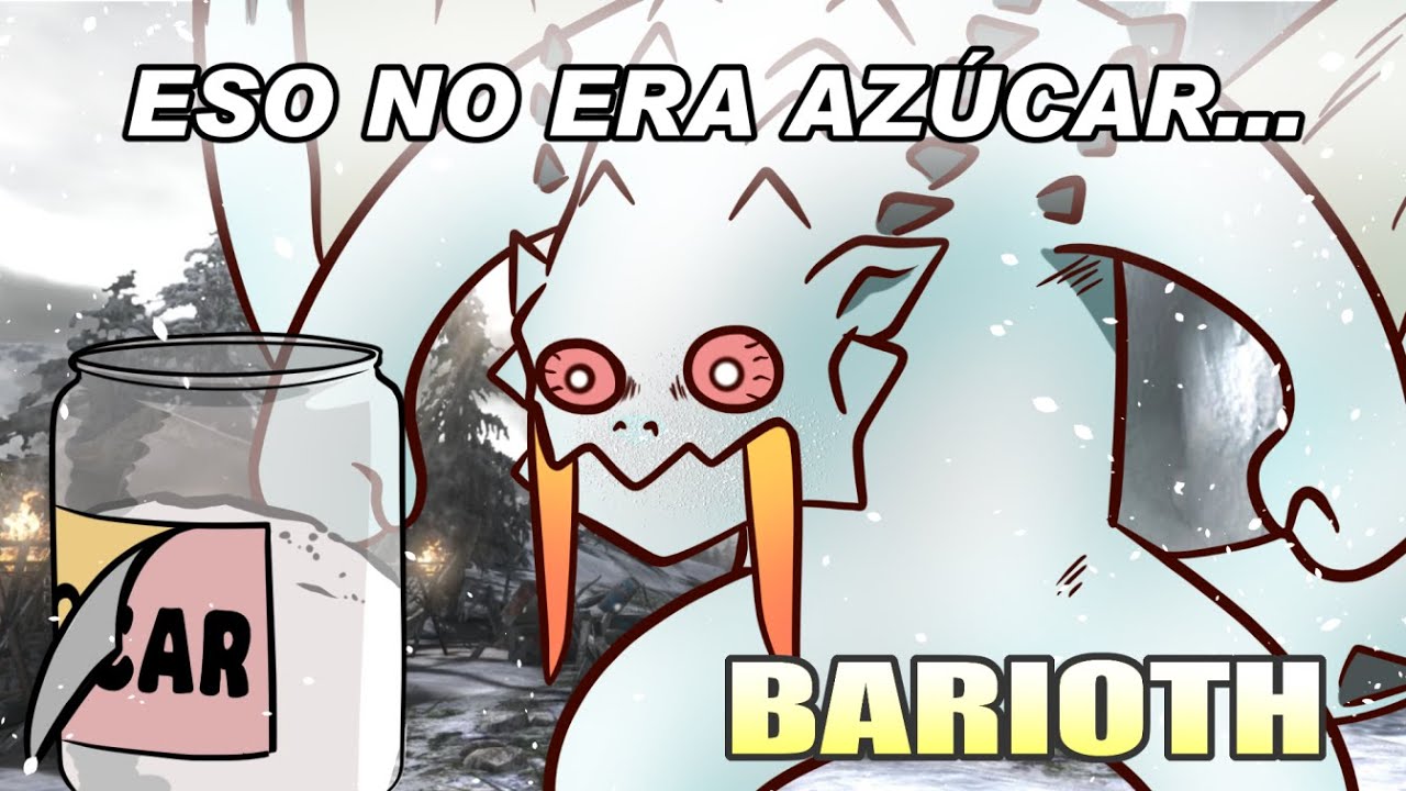 BARIOTH el Gato Farlopero de Monster Hunter