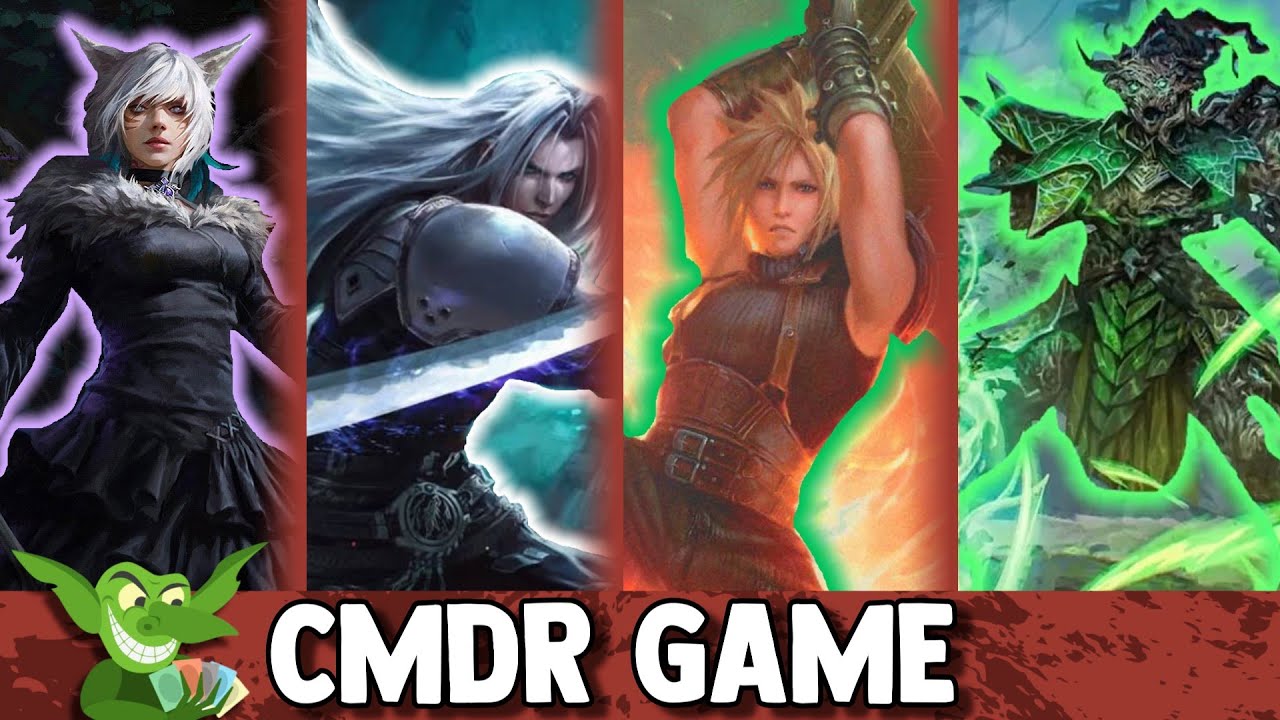 Y'shtola, Night's Blessed VS Sephiroth, Fabled SOLDIER VS Cloud, Ex-SOLDIER VS Yedora CMDR gameplay