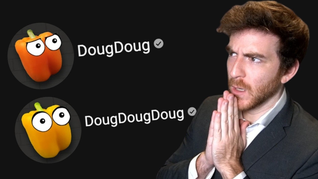 Why are there 2 DougDoug channels?