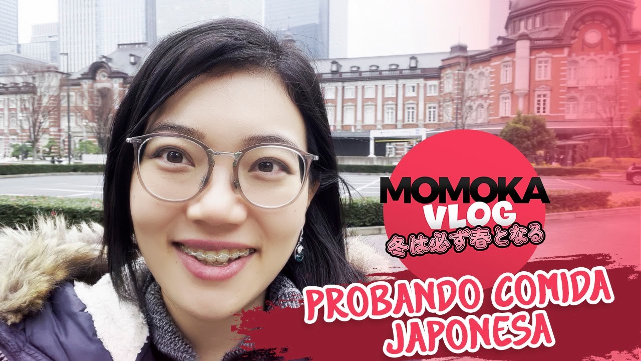 Probando comida japonesa