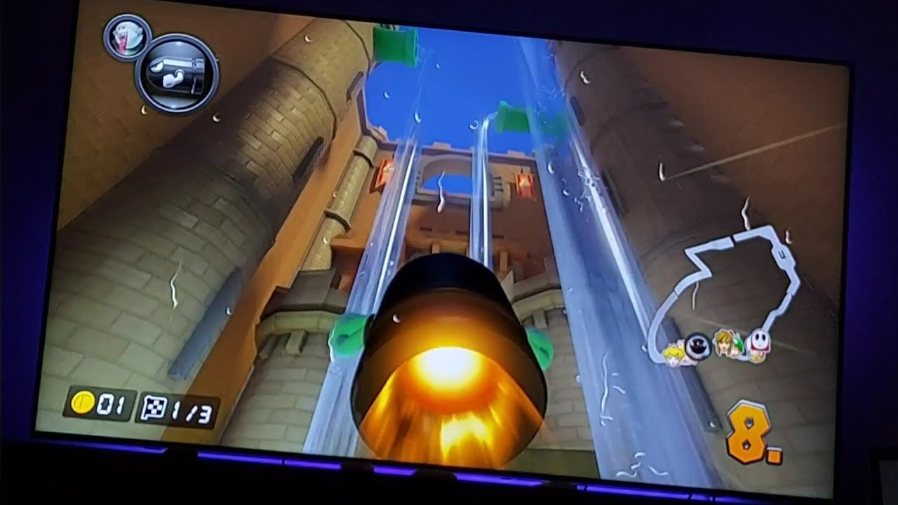 Mario Kart 8 Deluxe am 30.3.2022 Raketen Verlängerungszonen (Bullet bill extension areas) Teil 2