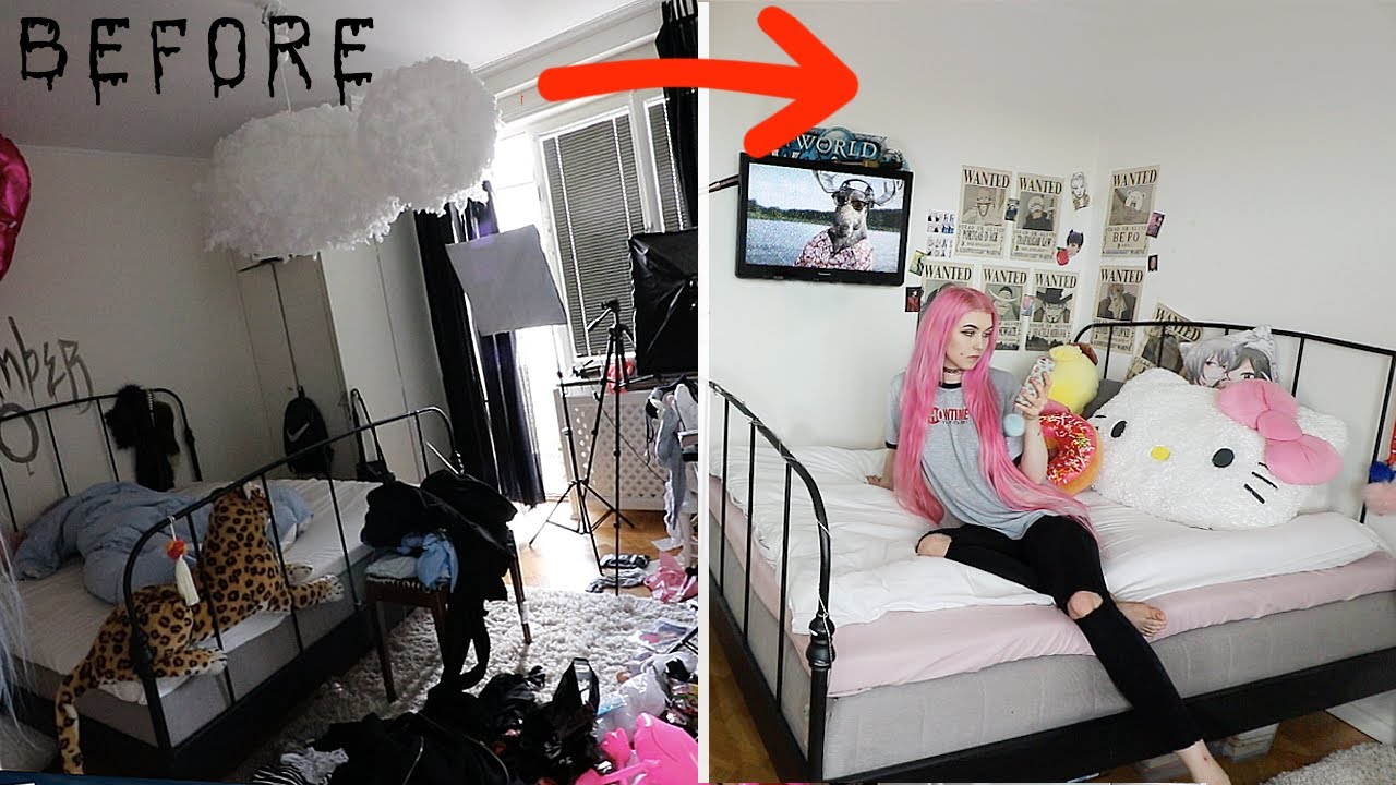 BEFORE & AFTER | Total Room Remake (CLEANING, PAINTING & REDOING) satisfying