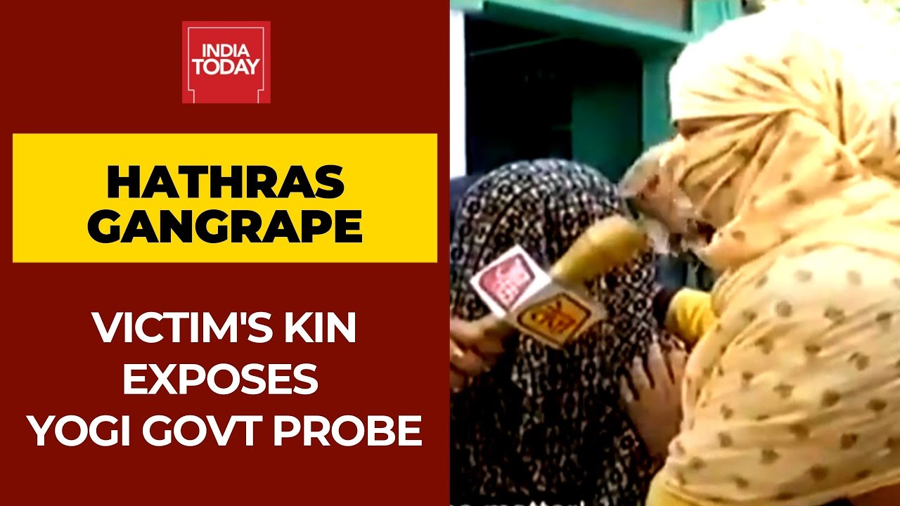 Hathras Victim's Kin To India Today; Claims Under Pressure To Drop Case, Threatened By DM, SDM