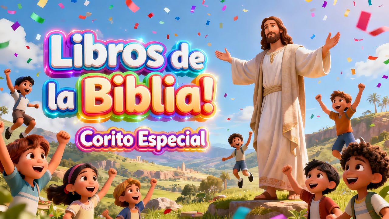 📖 ¡Aprende los Libros de la Biblia Cantando! 🎶 | Canción Cristiana Infantil Didáctica