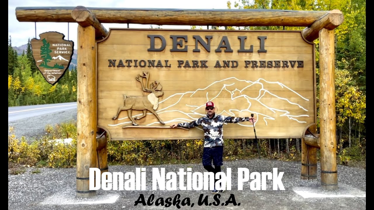 Denali National Park 4K (2021) [Part 1]: Anchorage, Teklanika Campground, Teklanika River
