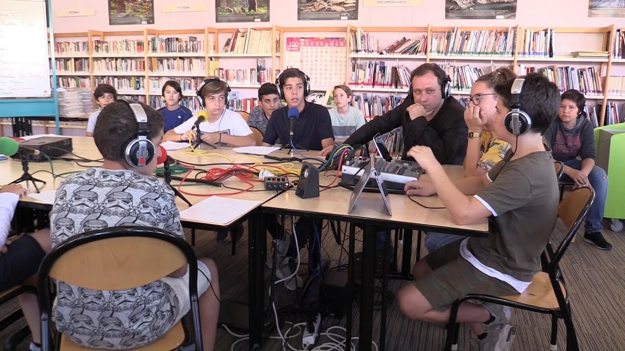 Ajaccio : Le collège Giovoni lance sa web radio