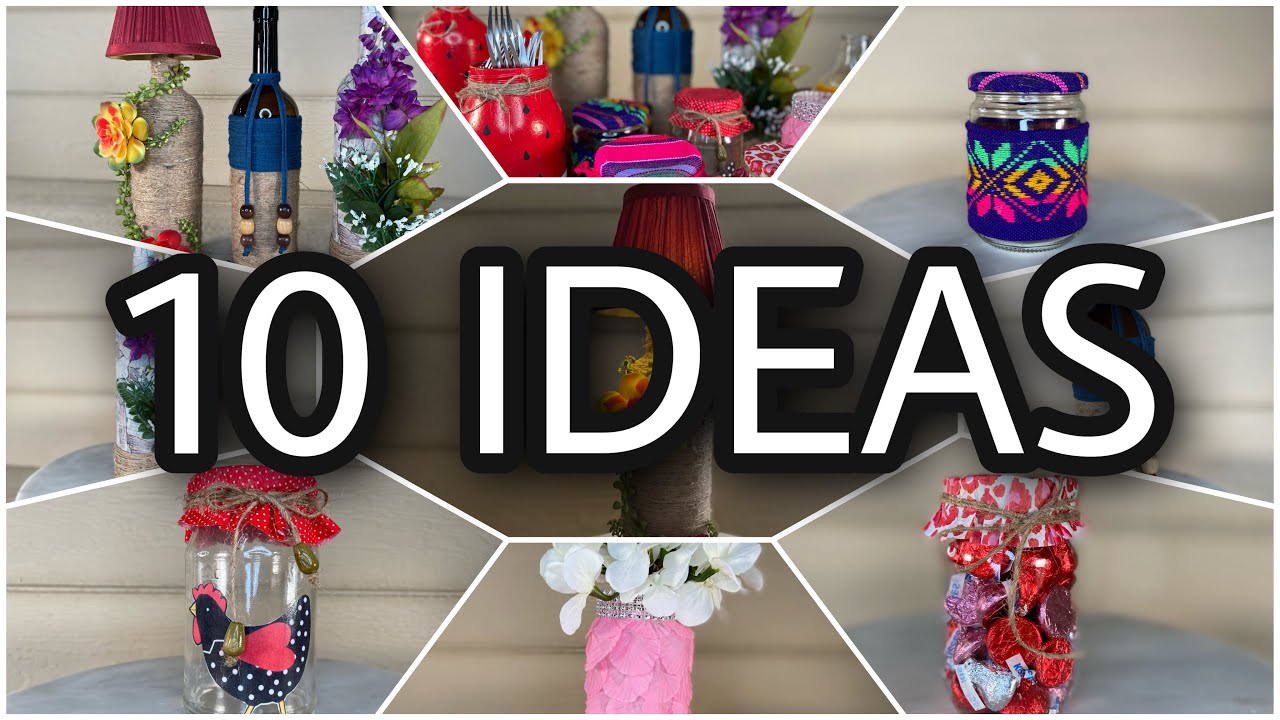 10 IDEAS INCREÍBLES PARA TU HOGAR🪴Artesanatos mais lucrativos para se fazer e vender em 2021