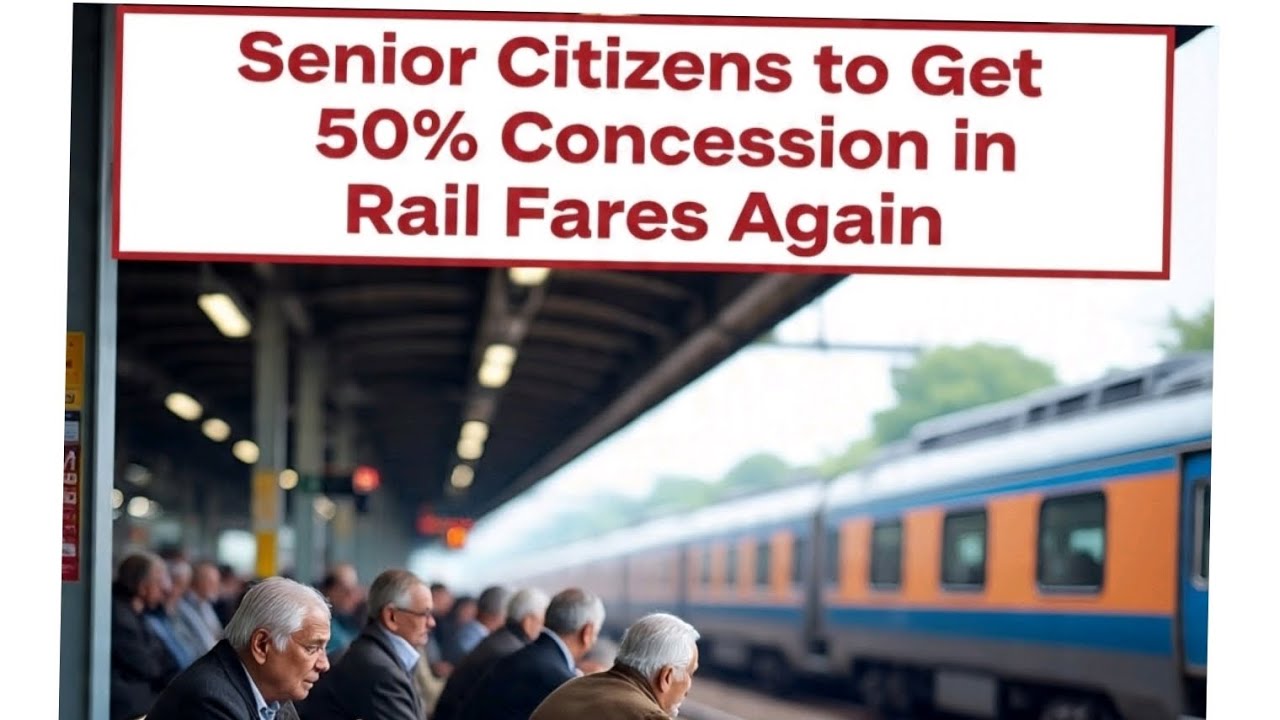 Railway concessions for senior citizens। #jankari #bharat @BharatMainPahliBaar 