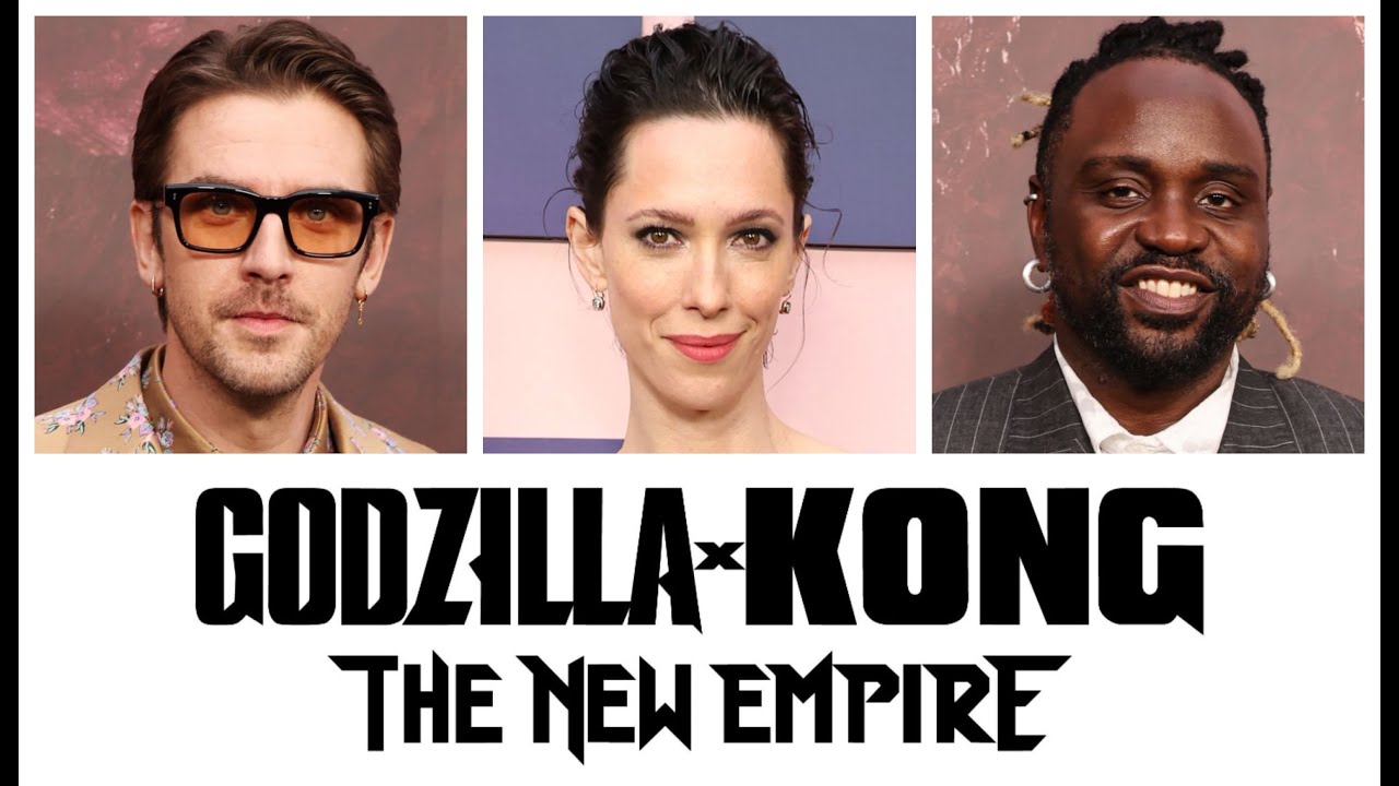 Interview: Dan Stevens, Rebecca Hall, Brian Tyree Henry talk Godzilla x Kong: The New Empire