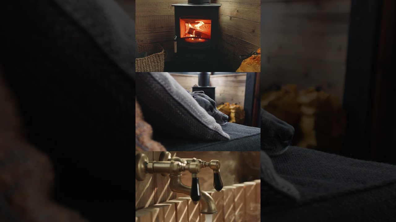 Les Cabanes de Dolimarts (Cabin in the Belgian Ardennes) #shorts #ardennes #belgium