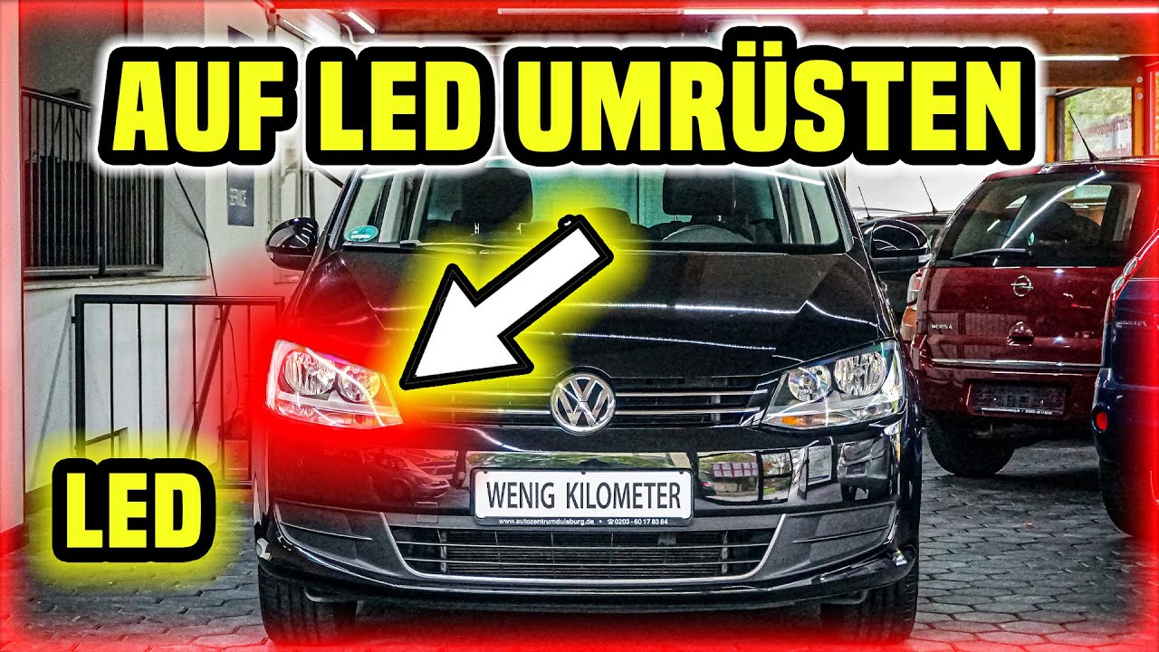VW Sharan 7N auf LED umrüsten | Osram Night Breaker LED Gen 2 |