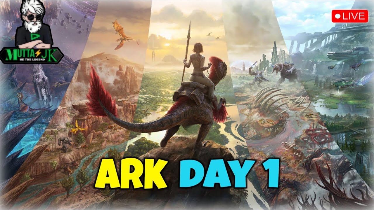 Live streaming of மாட்டு⚡ᎫƘ 🤯ARK Survival Evolved🔥