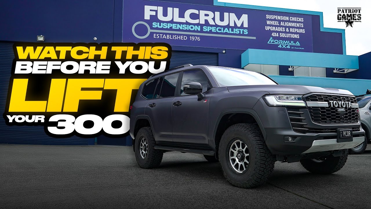 Lifting Your Toyota LandCruiser 300: Everything You Need To Know