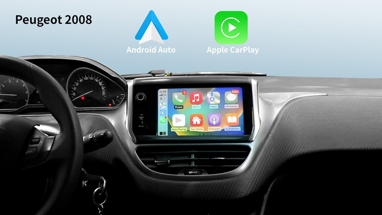 How to install wireless Carplay &Android Auto in your 2008 Peugeot