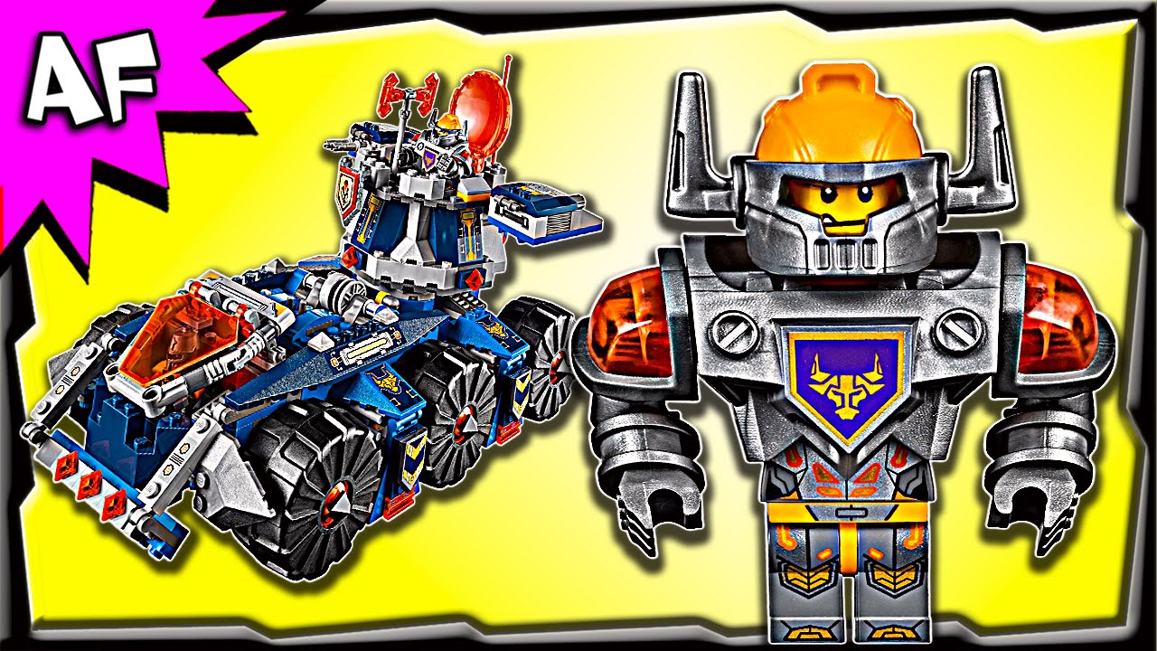 Lego Nexo Knights Axl's TOWER CARRIER 70322 Stop Motion Build Review