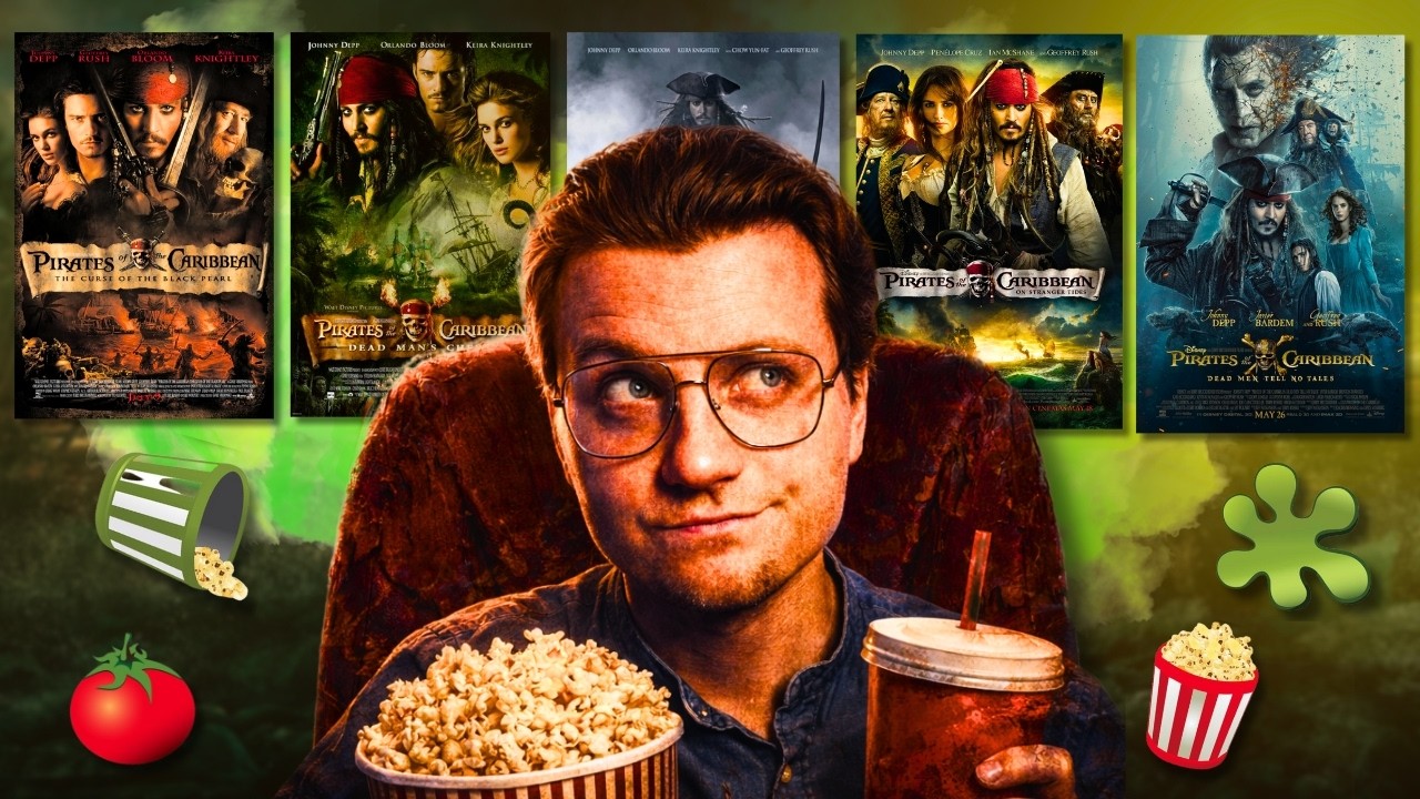 Obejrzałem WSZYSTKIE filmy PIRACI Z KARAIBÓW po LATACH