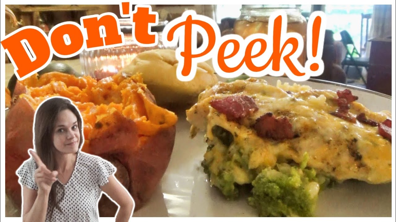 Sweet Potato Recipe & No-Peek Chicken Casserole 🍁 DELICIOUS Fall Family Dinner🍁Southern Cooking