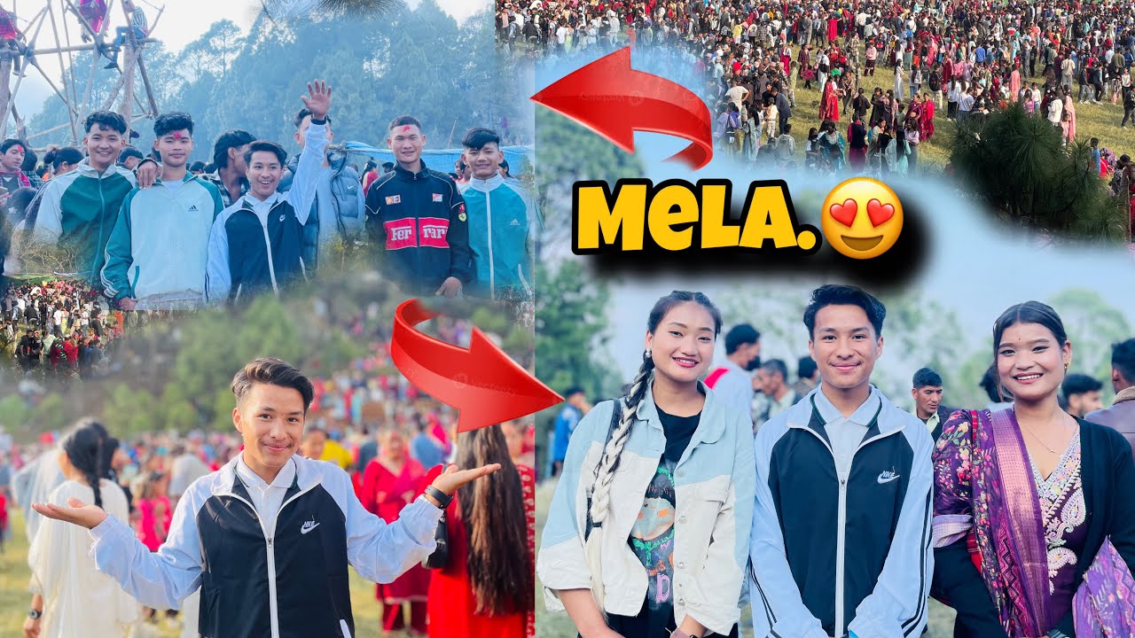 चिनेथान मेल WITH ROLPA SAIBANG 🥰//MELA MA N SOCHE KO RAMAILO VYO 😱//