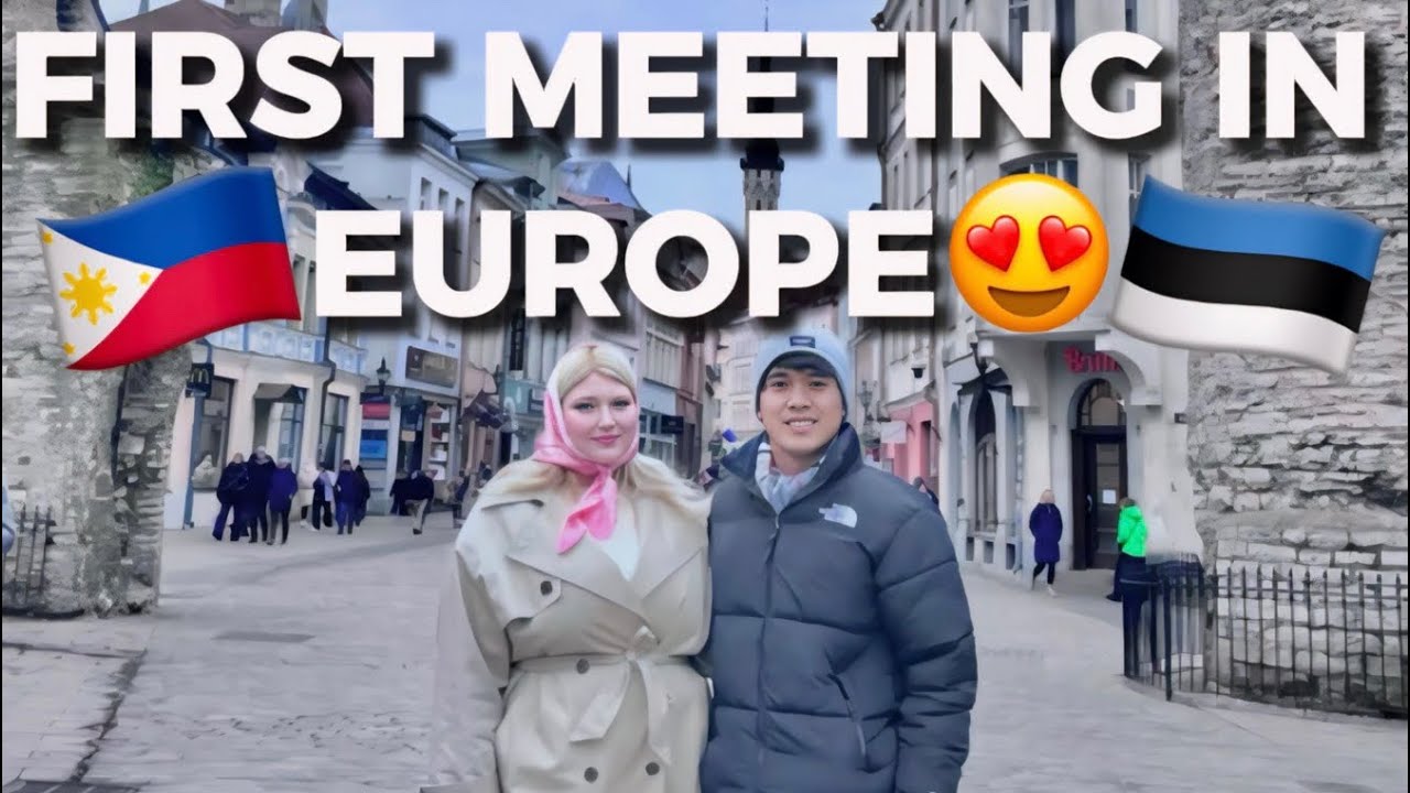 ВСТРЕЧАЮ МОЕГО ФИЛИПИНСКОГО ЖЕНИХА ВПЕРВЫЕ В ЭСТОНИИ 🥰🇪🇪🇵🇭 | Элиза и Рей💗