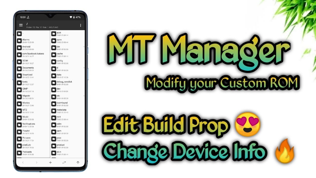 MT Manager — изменяйте пользовательское ПЗУ с вашего устройства😍 | Редактируйте свойства сборки, ...