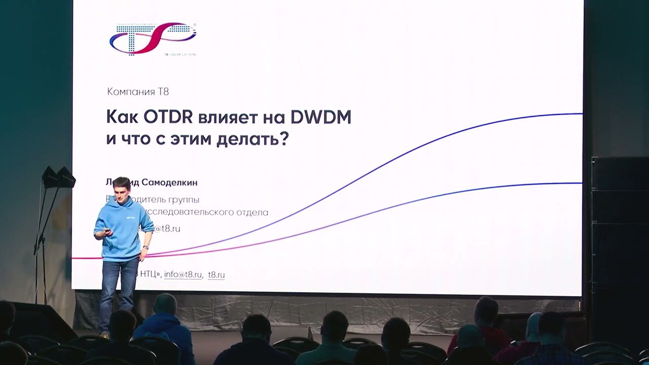 Как OTDR влияет на DWDM и что с этим делать? Леонид Самоделкин. Т8