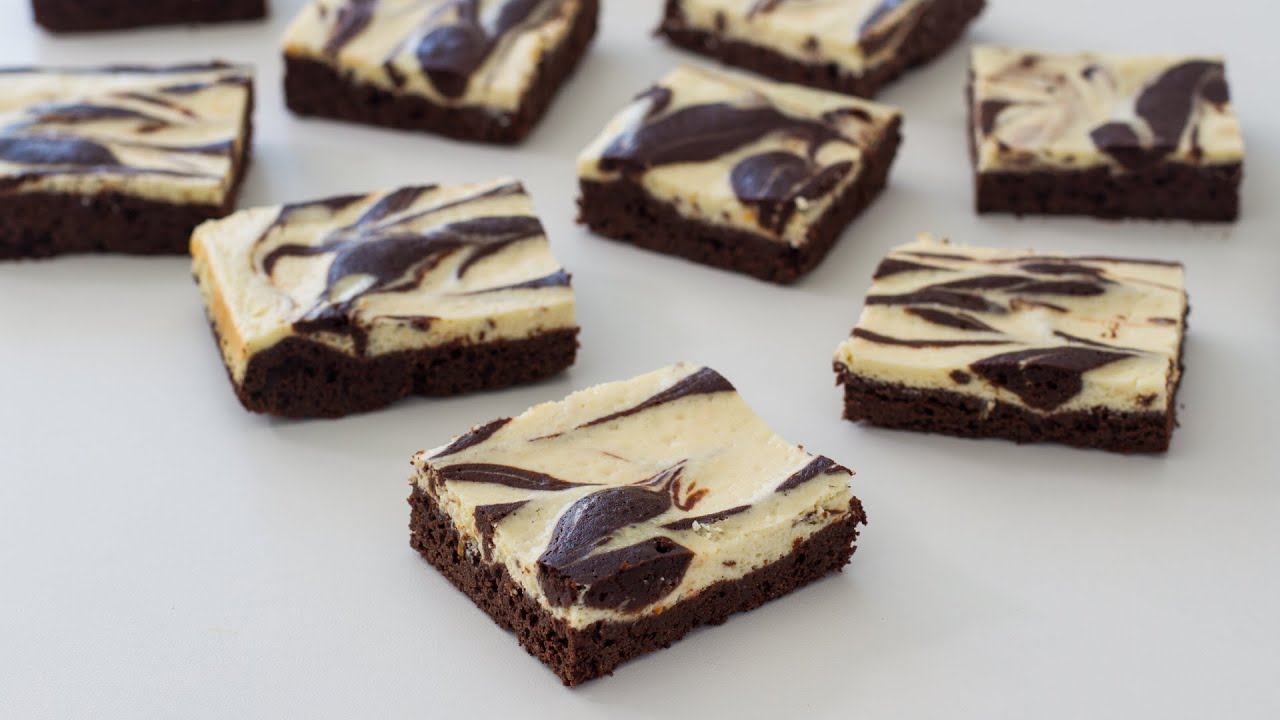 Cream Cheese Marbled Brownies Recipe