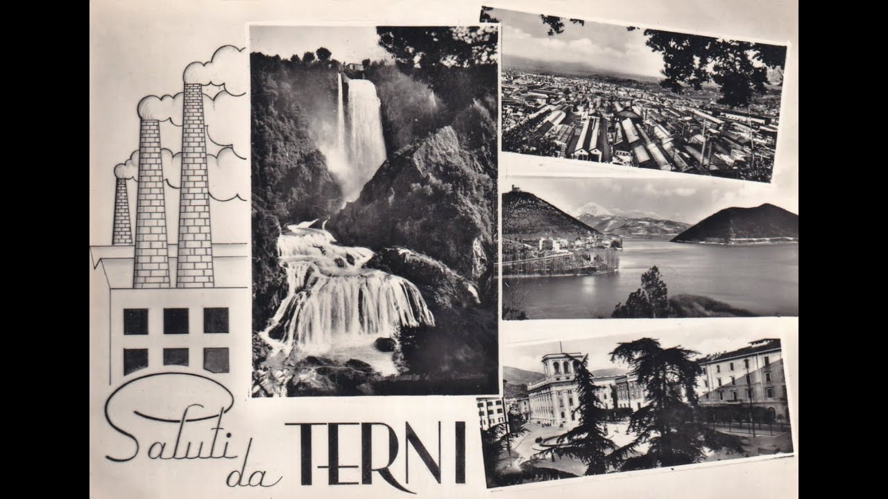 Album di antiche cartoline di Terni.