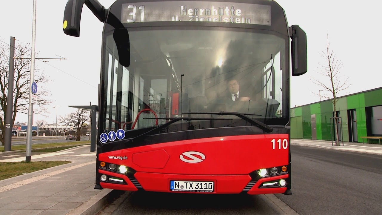 Nürnbergs erster E-Bus