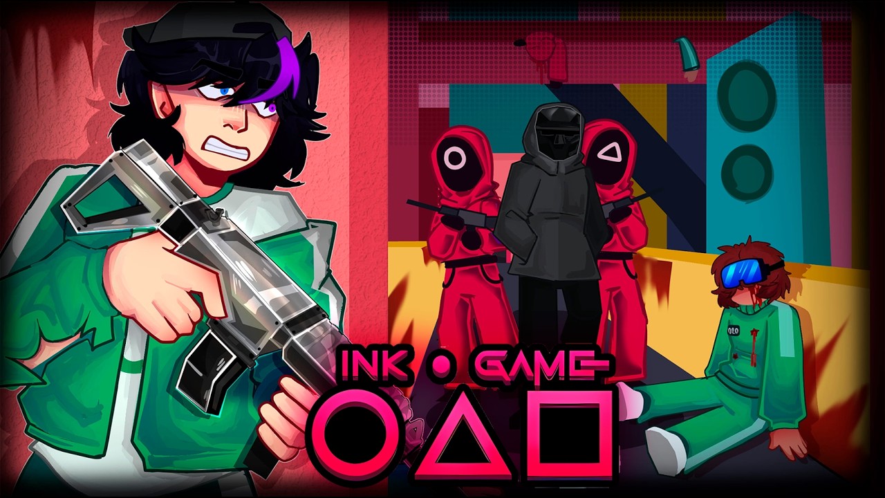 Hice una REBELION en el MEJOR JUEGO DEL CALAMAR.. | INK GAME