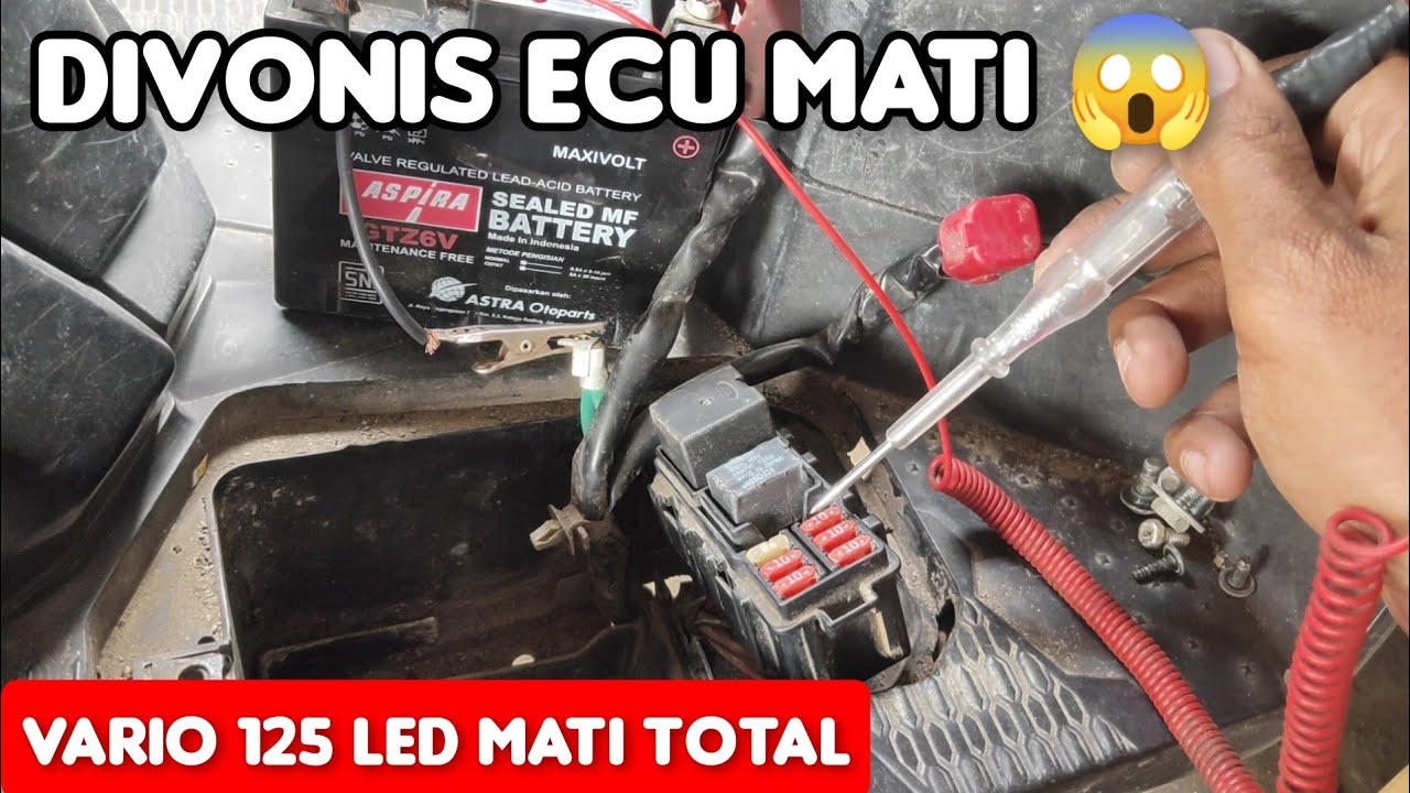 Penyebab Vario 125 led mati total