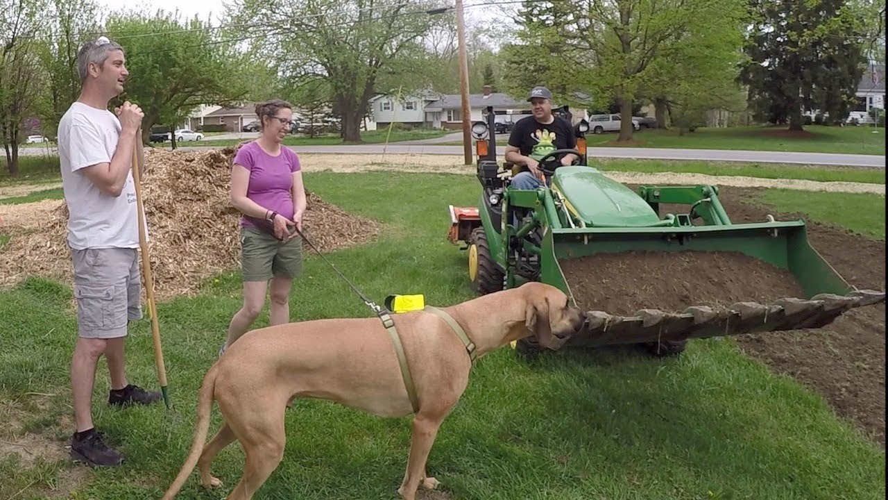 Swell Swale! How To Dig A Swale With A Sub Compact Tractor!