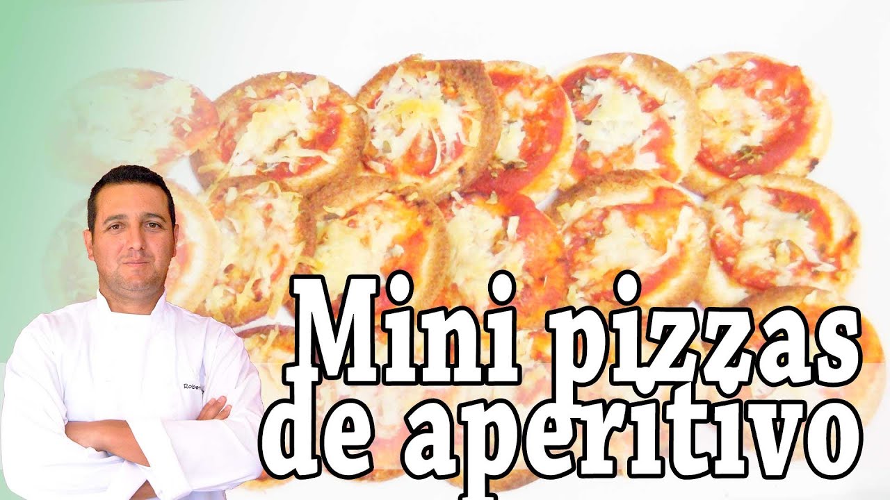 Mini pizzas - Aperitivos II - Recetas de cocina