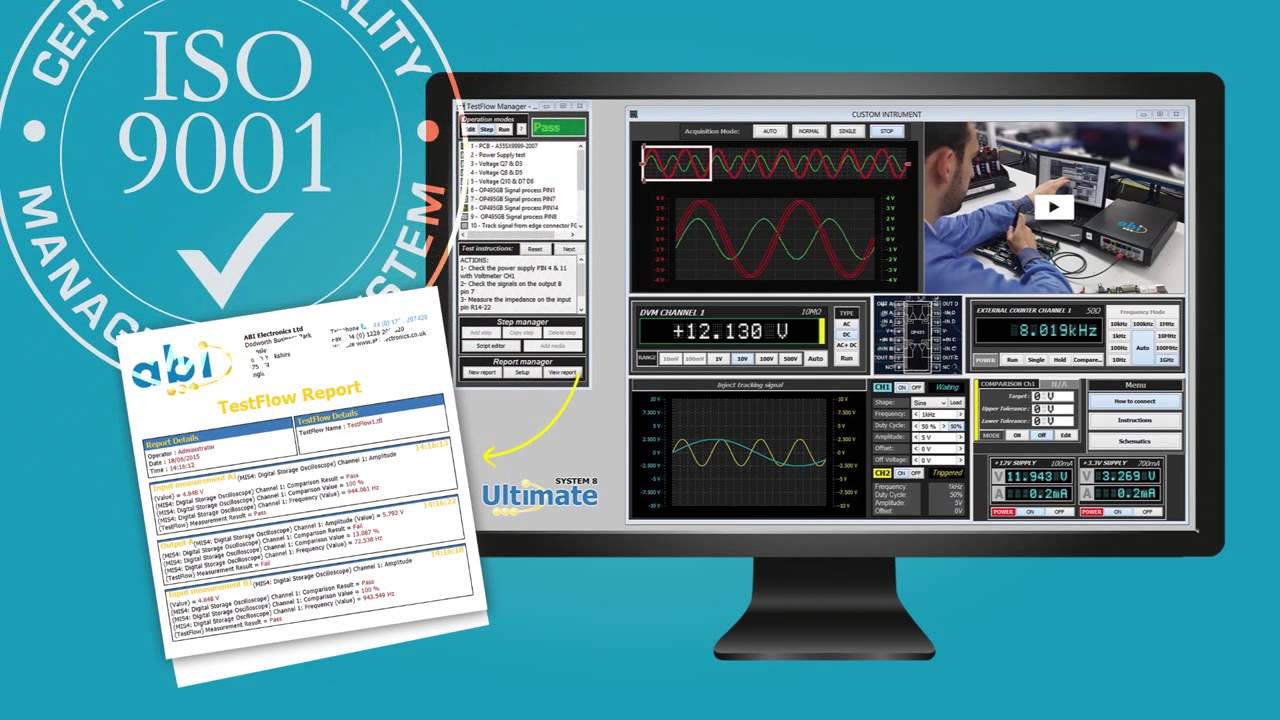 ABI TestFlow Software from Saelig simplifies PCB testing!