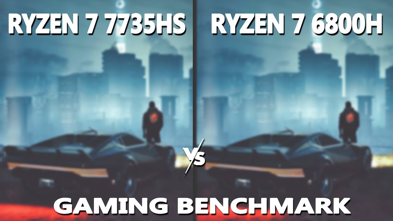 Ryzen 7 7735HS vs 6800H Gaming Benchmark | Acer Nitro 5 vs Asus TUF A15 | #rtx3050 #ryzen7