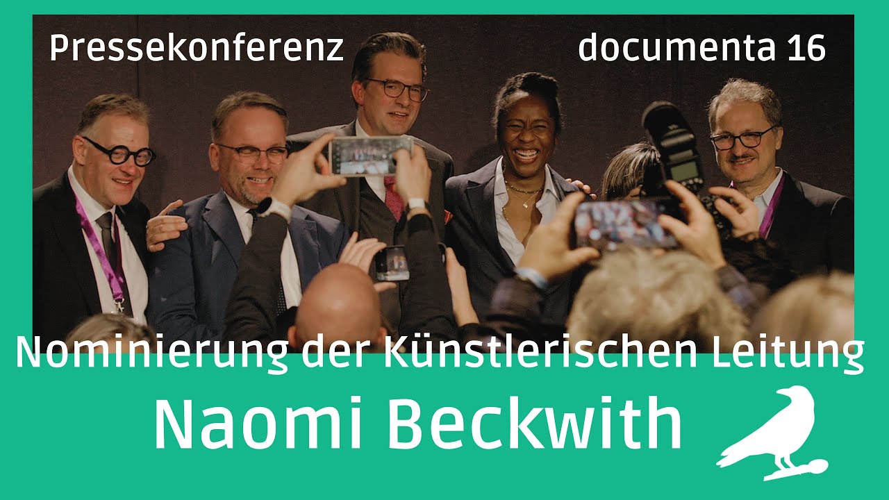 documenta 16 Pressekonferenz - Vorstellung Künstlerische Leiterin Naomi Beckwith