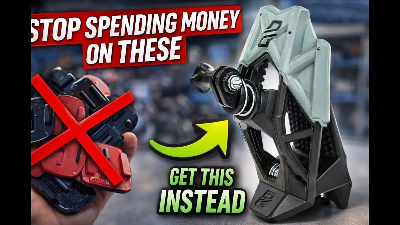 Switching Helmets in Seconds? This Mount Does It
