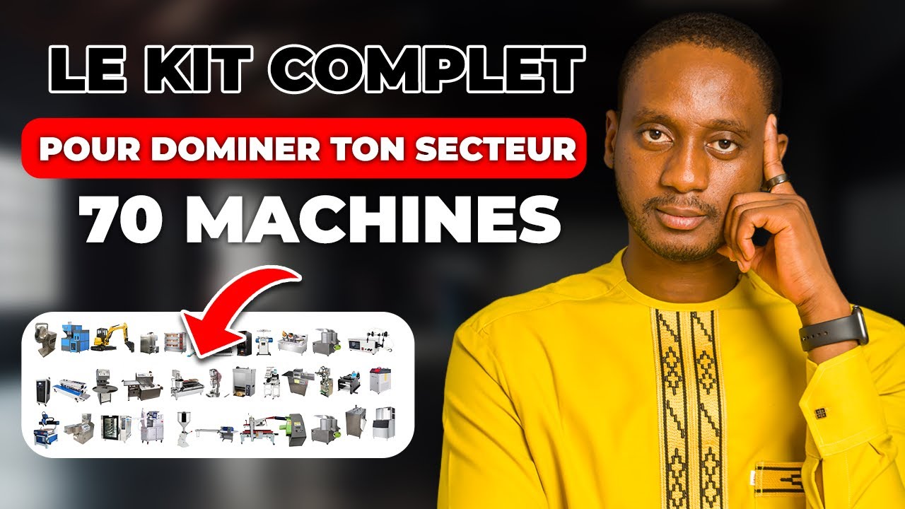 70 Machines Chinoises pour industrialiser l'Afrique Avant 2030