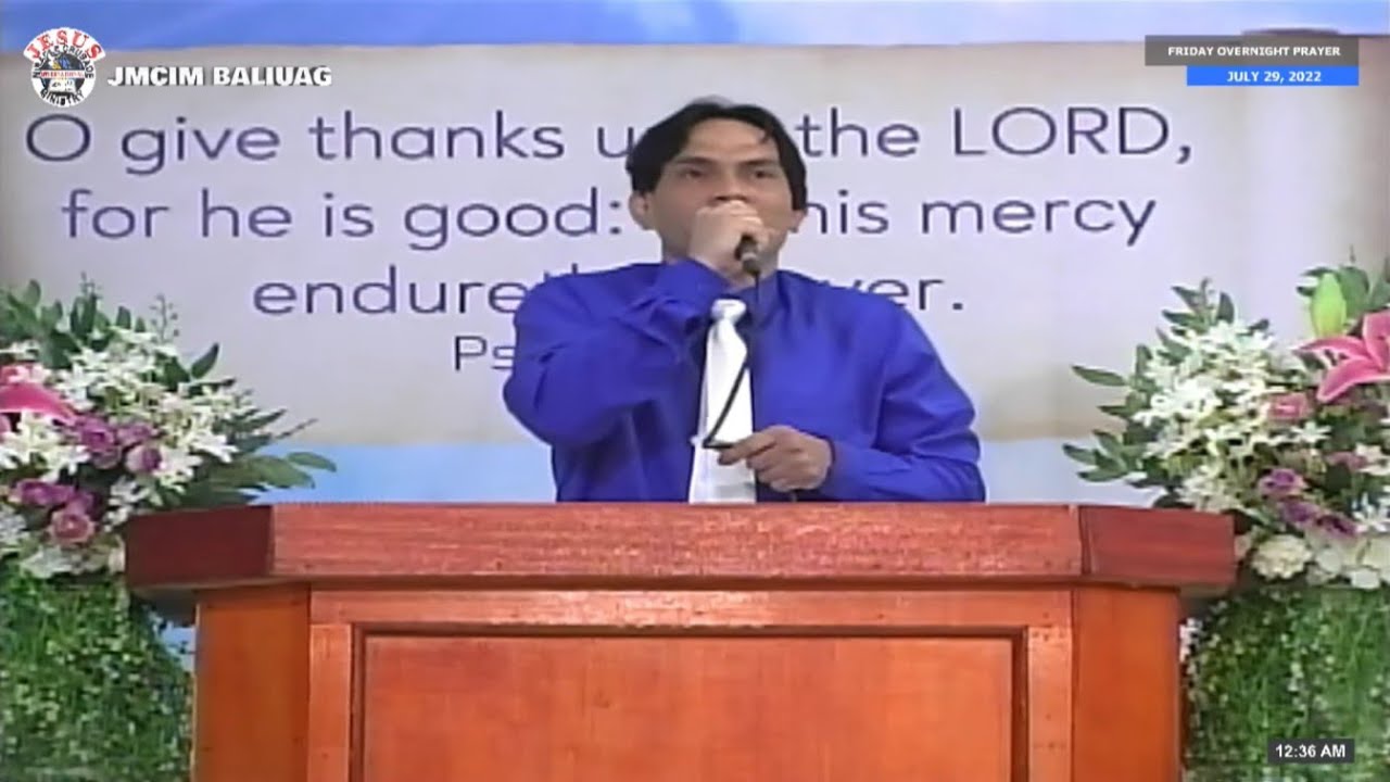 JMCIM Blessed Testimony: By Beloved Bro. Edgar Nicolas | Unvaccinated yet Favored by GOD