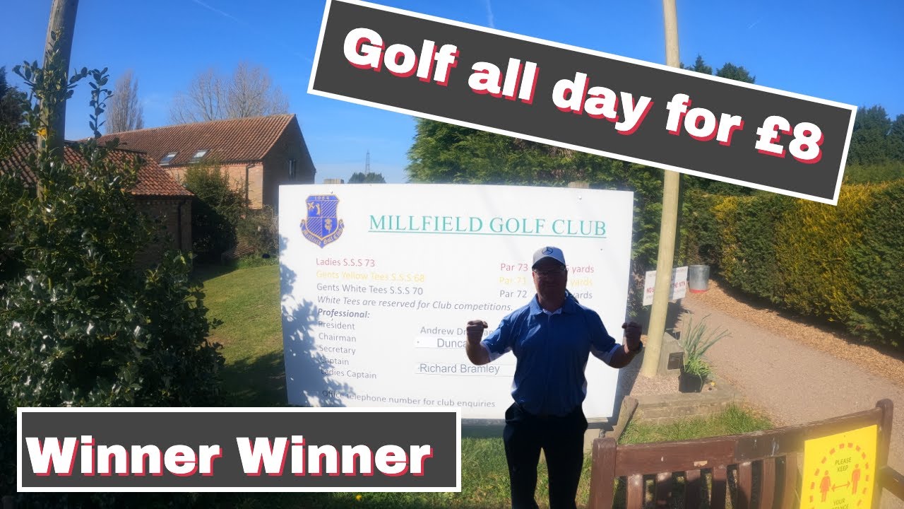 Millfield Golf Course  Par 3 Winner Winner