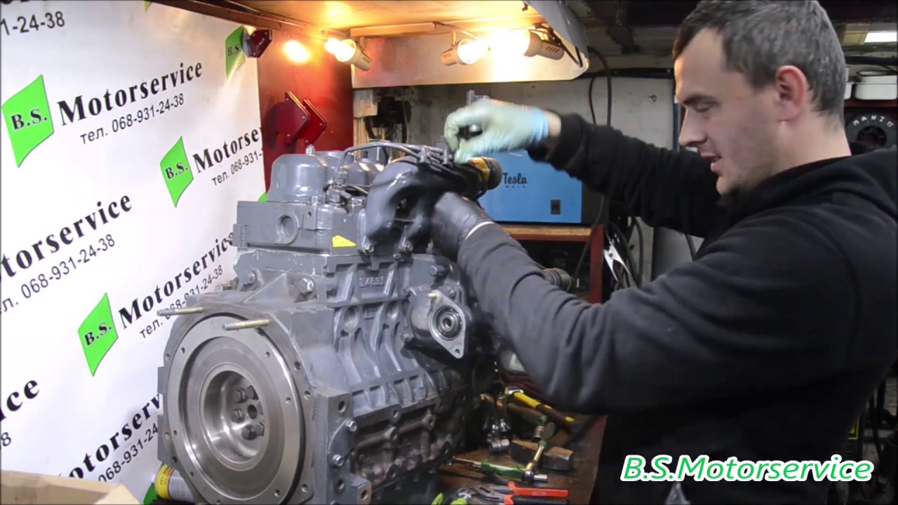 Ремонт двигателя KUBOTA D1463