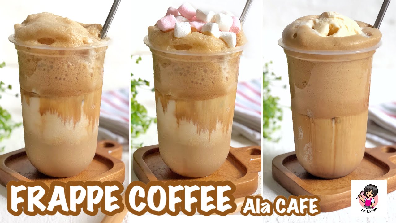 3 bahan KOPI ALA CAFE!! Ide Jualan Mudah dan Enak!! Variasi berbagai TOPPING❤️❤️
