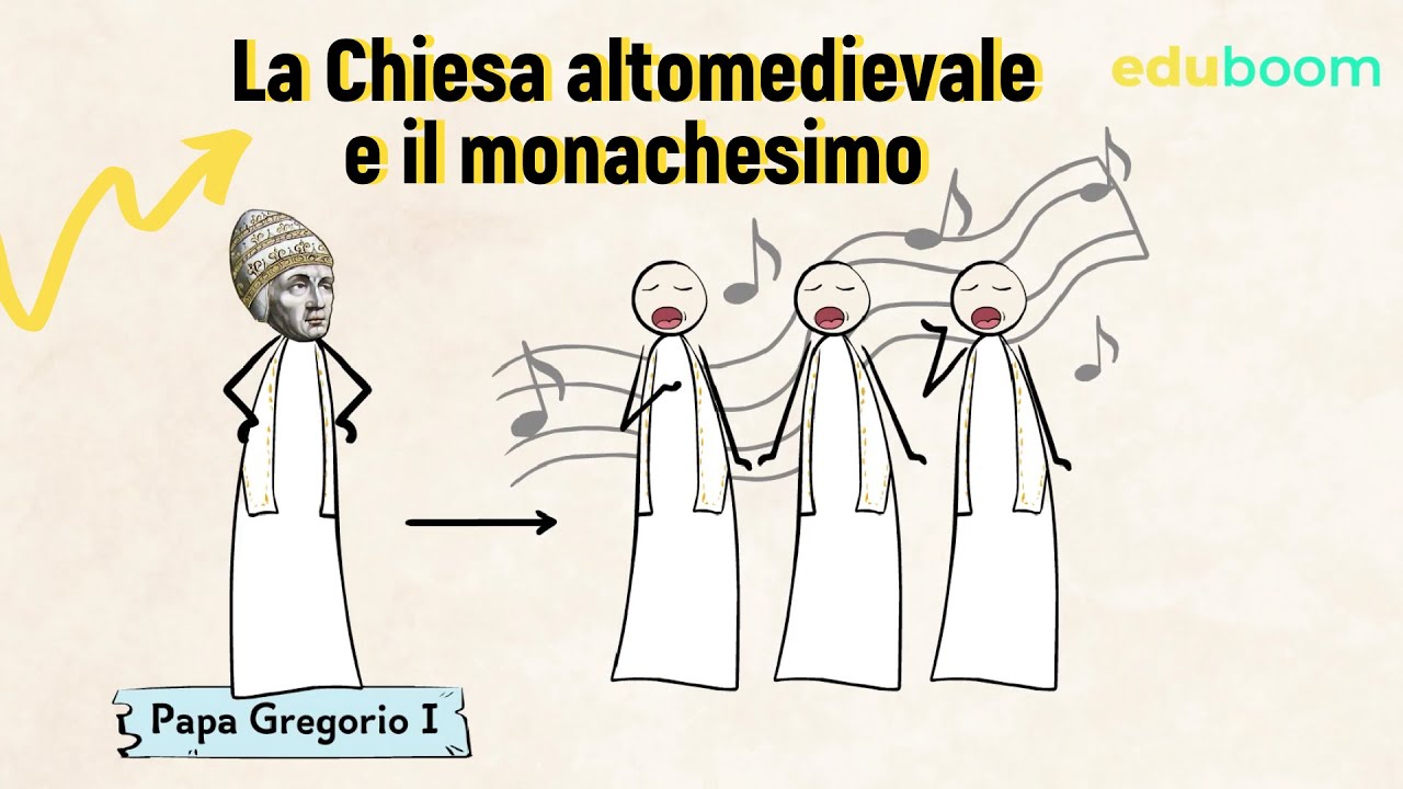 La Chiesa altomedievale e il monachesimo - Prima media
