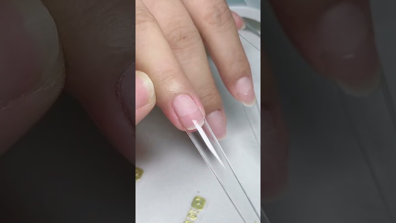 Extra long coffin nail tips❤️ #nails #nailart #nail