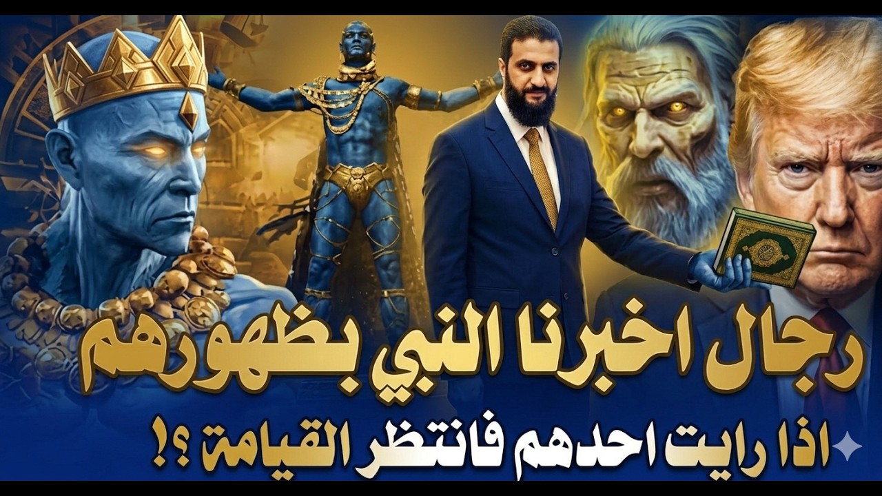6 رجال أخبر عنهم النبي قبل1400عام… إذا رأيت واحداً منهم فانتظر الساعة